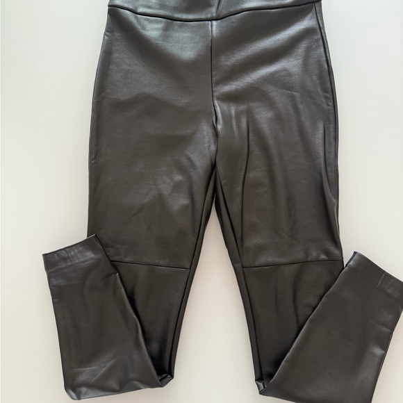 Dynamite Black Faux Leather Pants - Picture 4 of 4